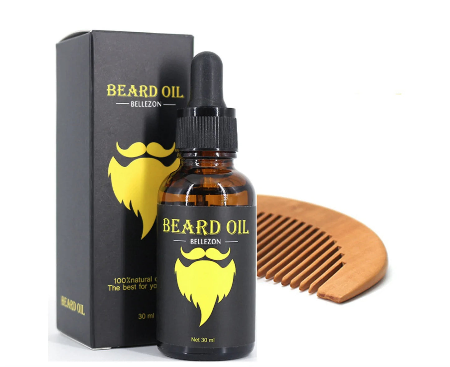 Men Beard Growth Oil Kit